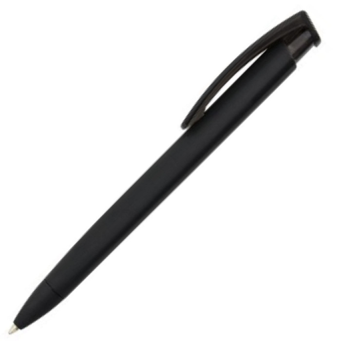 Ручка кулькова UMA soft-touch TRINITY K — охра