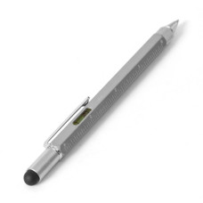 Ручка MULTI-TOOL 5 в 1, метал — червоний