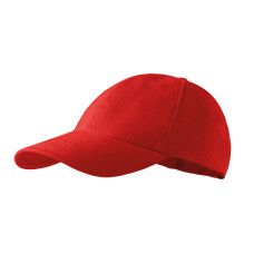 Кепка 6P, ТМ Malfini (red)