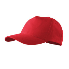Кепка 5P, ТМ Malfini (red)