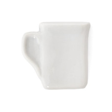 Магніт LITTLE CUP, кераміка — білий
