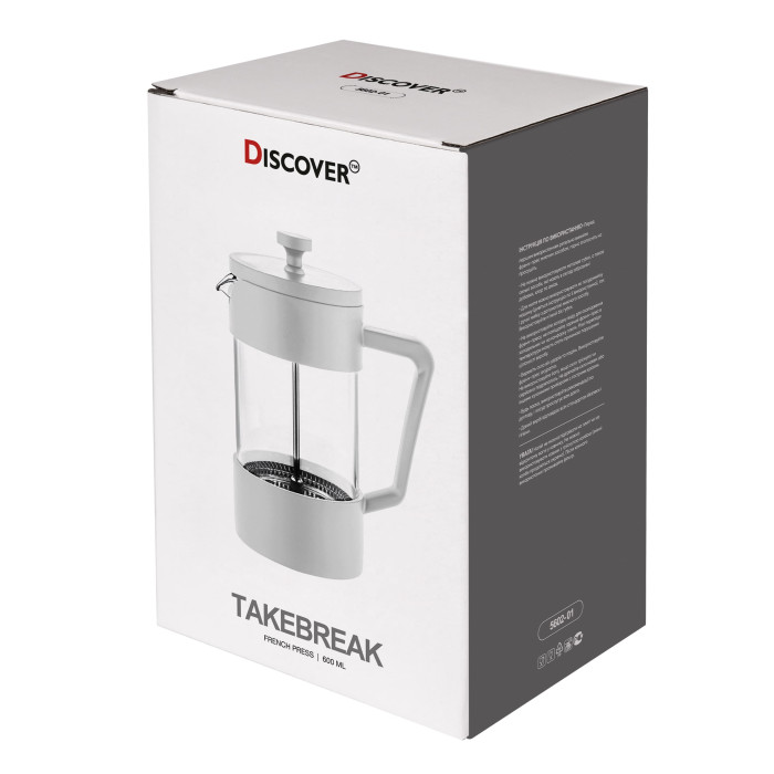 Френч-пресс TakeBreak, 600 мл TM Discover