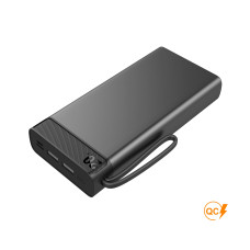 Универсальное зарядное устройство METEOR 20000 mAh, TM TEG (чёрный)