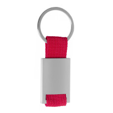 Брелок для ключей Ribbon, TM Discover (красный)
