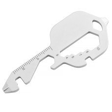 Брелок многофункциональный Key, TM Discover (серебряный)