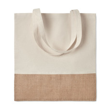 Сумка для покупок INDIA TOTE, 38х41 см — білий