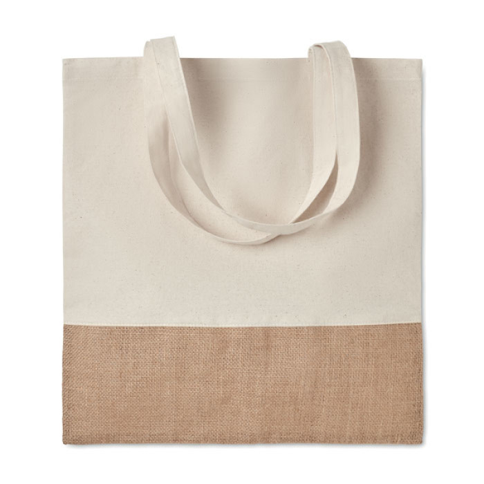 Сумка для покупок INDIA TOTE, 38х41 см — білий