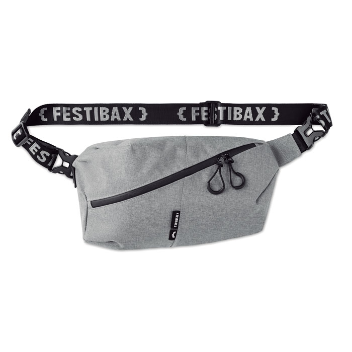 Сумка поясна FESTIBAX® BASIC, поліестер — чорний