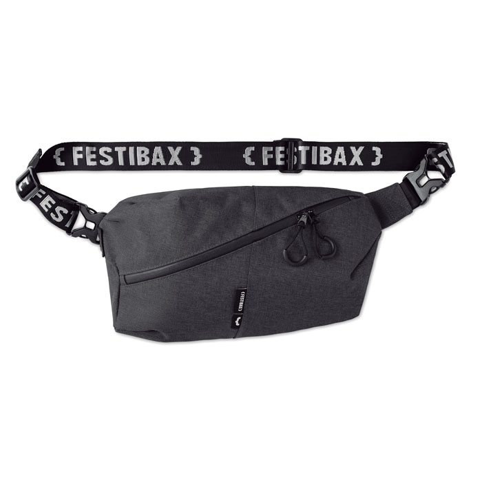 Сумка поясна FESTIBAX® BASIC, поліестер — синій