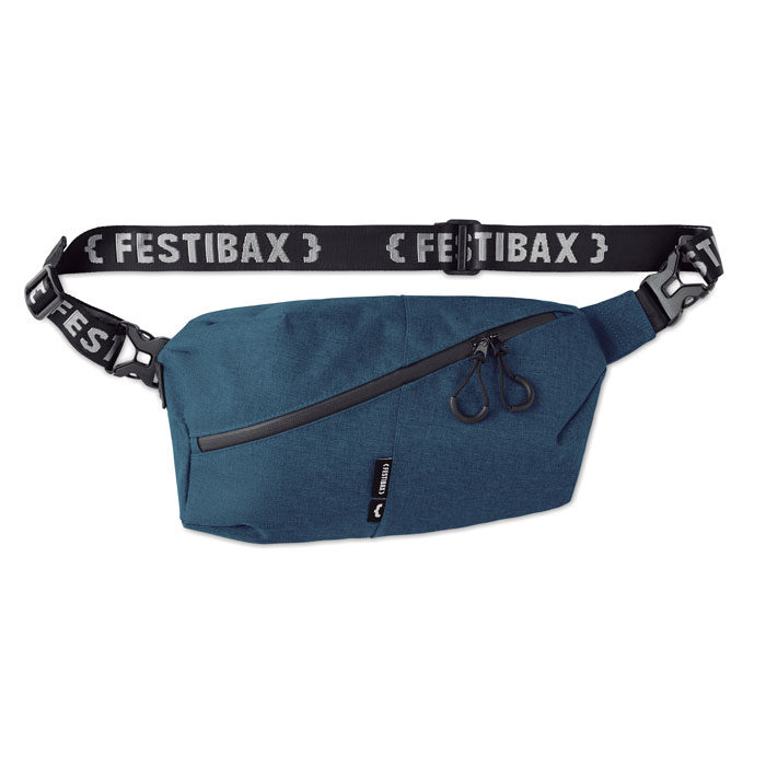 Сумка поясна FESTIBAX® BASIC, поліестер — сірий